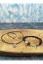 Natural Stone Scorpio Bracelet+necklace Gift- Amethyst Stone-unisex - 4