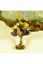 Tree of Life Necklace - Amethyst - Citrine - Zebercet - Natural Stone Handmade Necklace