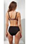 Melida Covered Zebra Pattern High Waist Bikini Set - 3