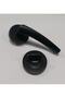 Brawo Rosette Matte Black (BATHROOM-WC) مقبض باب مجموعة واحدة - 3