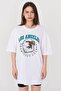 تي شيرت مطبوع La Oversize للجنسين - 3