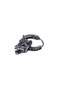 Odin Fenrir Nordic Design Ring-Pierced Biker Men's 316L Steel Earrings (Single) with Wolf Accessories