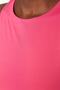 Pembe Halter Yaka Vücuda Oturan Esnek Alttan Çıtçıtlı Örme Body TWOSS20BD0044 - 3