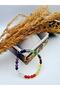 Natural Stone 7 Chakra Bracelet: Agate, Citrine, Tiger's Eye, Aventurine, Lapis Lazuli, Amethyst, Crystal Quartz - 5