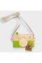 Wooden Waldorf Photo Camera, Educational Baby Camera Toy 2 3 4 5 6 Years Old Boy Girl-Pistachio Green - 2