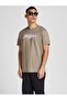 Jorjungle Script Tee Ss طاقم الرقبة Blk