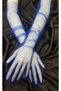 Bella Evening Dress Gloves Long Cobalt Blue – Gloves - 3