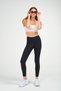 Women's Black High Waist Lycra Skinny Leg Jeans Trousers - 4