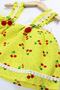 Cherry Figured Baby Girl Summer Dress - 2