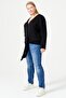 Knitted Blouse with Tie Waist - 4
