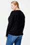 Knitted Blouse with Tie Waist - 5