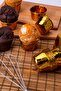 Gold Shiny Coating 25-Piece Cake Mold 6.5x4 cm Golden Yellow Muffin Cupcake Capsule - 3