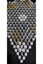 12 Pieces Beaded Pulley Star Napkin Lace - Tsrm7-12 - 3