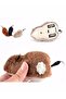 Wind-Up Cat Training Toy Furry Mouse