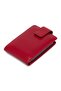 Red Leather Unisex Credit Card Holder 01512c71