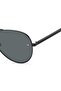 Tj 0008/s 003ir Damla Unisex Black Sunglasses - 3