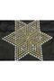 Star Patterned Lace Work - Beaded Pulley Napkin Tsrm10-1