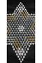 3 Pieces Pulley Star Napkin with Bead Detail - Lace Tsrm7-3 - 2
