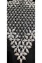 6 Pieces Pulley Beaded Star Napkin Lace Tsrm4-6 - 3