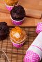 Pink Polka Dot 50-Piece Cake Mold, 7x3.5 mm Muffin Mold that Does Not Disintegrate in the Oven, Cupcake Stand Capsule - 3