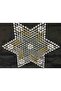 12 Pieces Beaded Pulley Star Napkin Lace - Tsrm7-12
