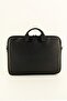 Unisex Black 13 & 14 Inch Briefcase Laptop Tablet Bag - 4
