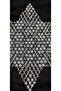 6 Pieces Pulley Work Beaded Star Napkin Lace Tsrm20-6 - 2