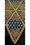 12 Pieces Beaded Star Lace Napkin - Pulley Tsrm1-12 - 3