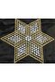 6 Pieces Beaded Star Lace Napkin - Pulley Tsrm15-6