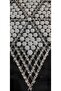 12 Pcs Pulley Handwork Beaded Star Napkin Lace Tsrm17-12 - 3