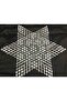 6 Pieces Pulley Work Beaded Star Napkin Lace Tsrm20-6