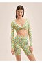 Printed Crop Top