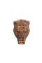 Natural Wood MDF Laser Cut Rustic Living Room Sconce Wall Decoration with Brown Bear Head Design (bulb Included) - 6