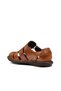 Daily Men's Genuine Leather Tan Classic Slippers Sandals Shoes 108 - 3