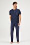 O Patchwork 3-Piece Pajama Set