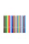 12 Color Pencils Full Size Vibrant Colors Soft Handle (Tube Packaging) (Tin Box) - 2