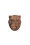 Natural Wood MDF Laser Cut Rustic Living Room Sconce Wall Decoration with Brown Bear Head Design (bulb Included) - 2