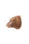 Natural Wood MDF Laser Cut Rustic Living Room Sconce Wall Decoration with Brown Bear Head Design (bulb Included) - 7
