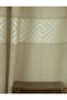 Vrc Pattern Linen Tulle Beige Color 1-2,5 Medium Close Pleat - 3