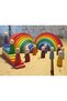 0-6 Years Old Waldorf Rainbow Set 58 Pieces