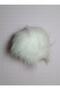Hat Pompom (white Color) Beanie Hat Keychain Slippers Pompom 10cm