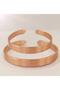 2 Pieces of 100% Handmade Pure Copper Gift Bracelet Suitable for Every Wrist