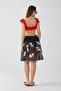 Ays Home Black Cat Patterned Skirt Beachwear - 2