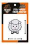 Iron-on Woven Emblem Patch, Baby Lamb Pattern