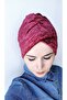 Women's Velvet Bow Bonnet Cherry - 3