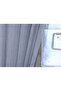 Striped Tulle Blue 1-2,5 Medium Tight Pleat - 3