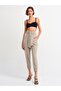 Woman's Black Front Drawstring Suspender Bustier - 2