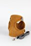Cat Collar - Cat Collar Chest Collar Set Soft Suede Fabric Tan Color - 3