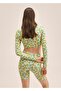 Printed Crop Top - 4
