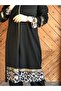 Leopard Detail Zipper Closure Hijab Tracksuit Set - 5